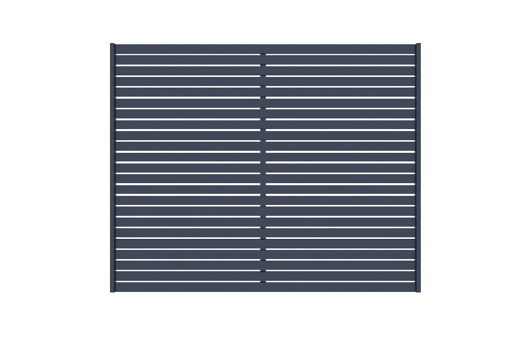Aluminum Slat Fence